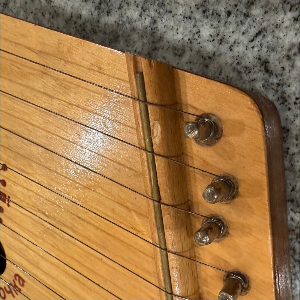 VTG Nepenenoyka Music Maker 15-String Zither Wooden Lap Harp Musical 
Instrument - Picture 13 of 15